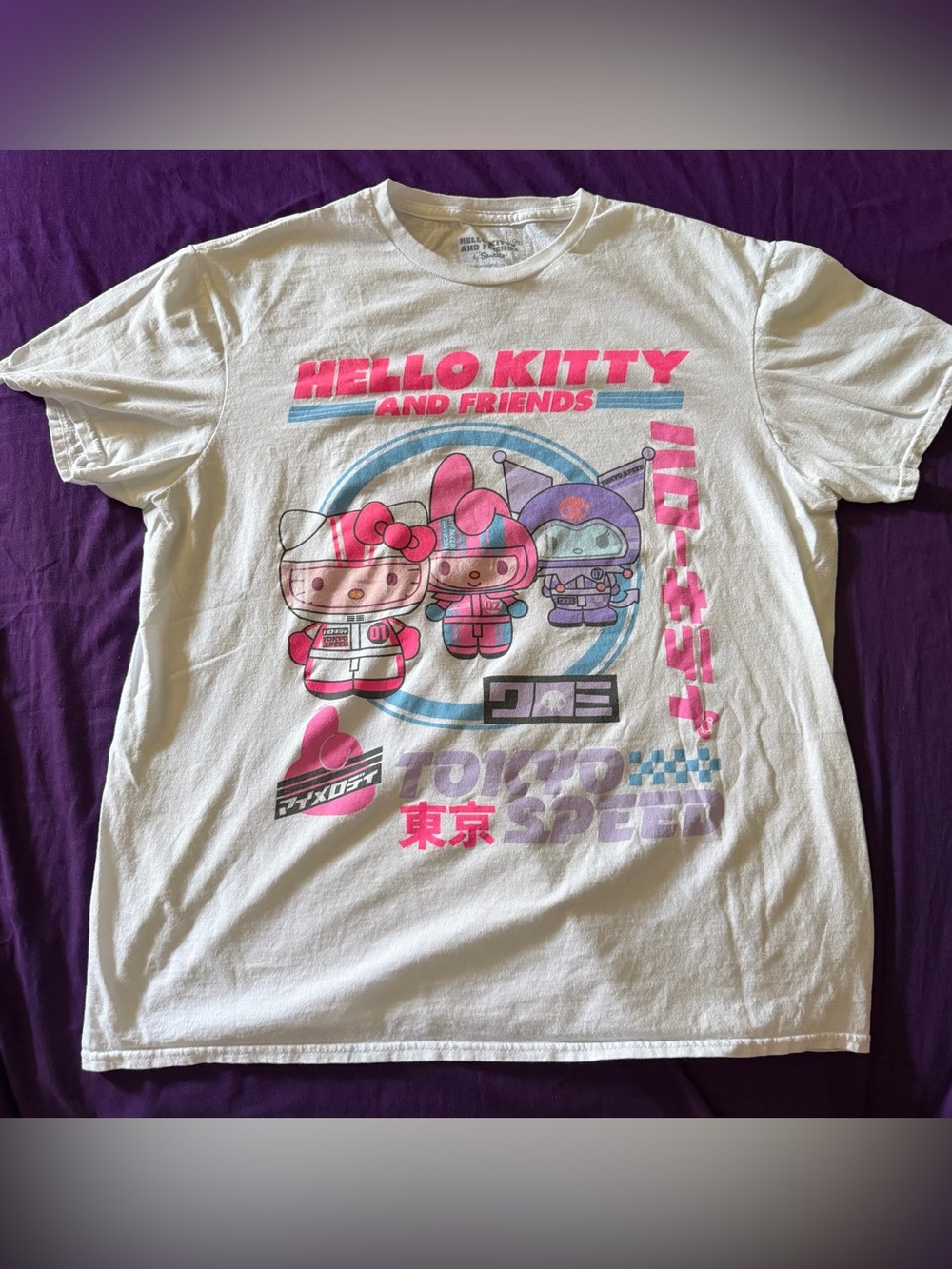 Women’s Graphic tee Hello Kitty Racing